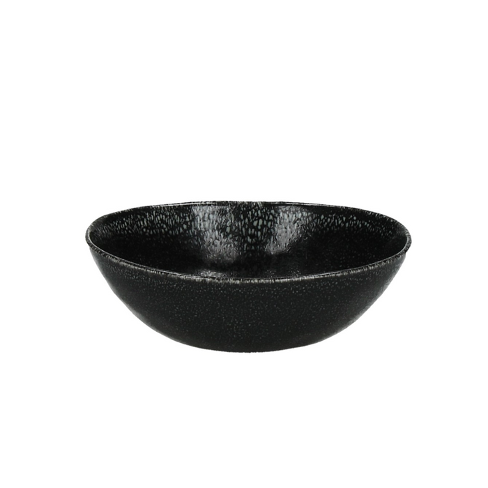 All black porselein Bowl (set van 4)